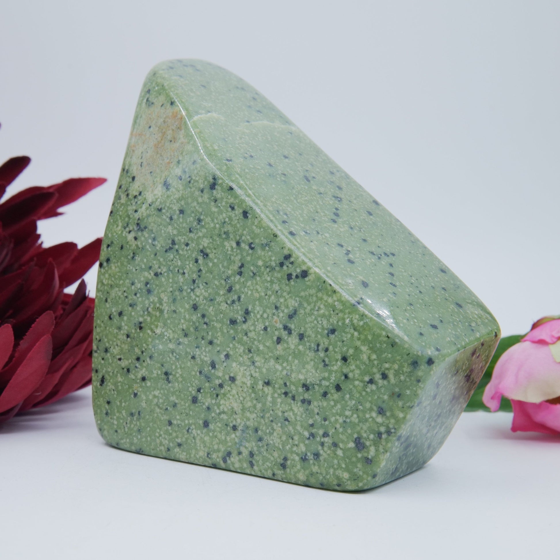 Serpentine Freeform — Pakistan, 673g - Positive Faith Hope Love