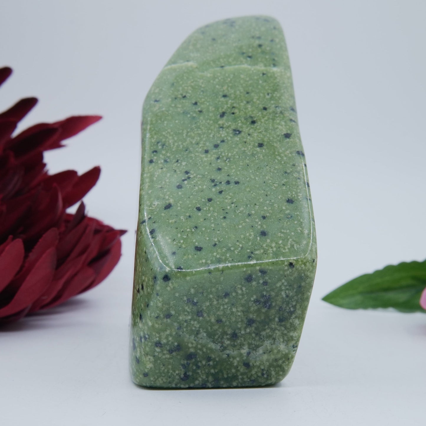 Serpentine Freeform — Pakistan, 673g - Positive Faith Hope Love