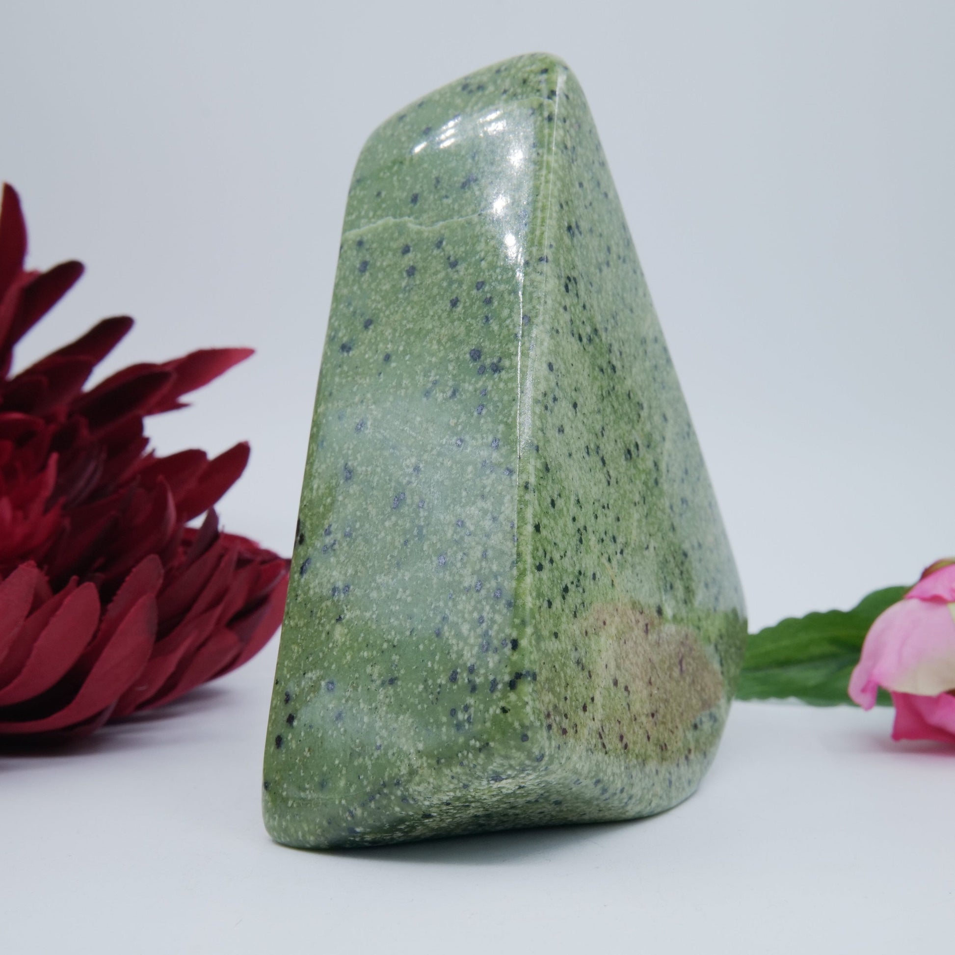 Serpentine Freeform — Pakistan, 769 g - Positive Faith Hope Love