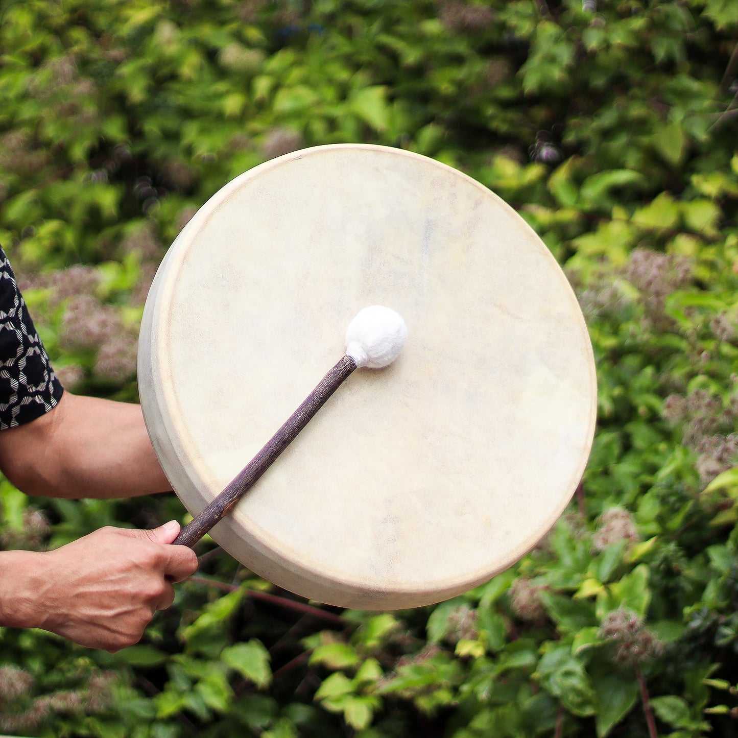 Shaman Frame Drum – Spirit of the Bear - Positive Faith Hope Love