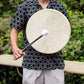 Shaman Frame Drum – Spirit of the Bear - Positive Faith Hope Love