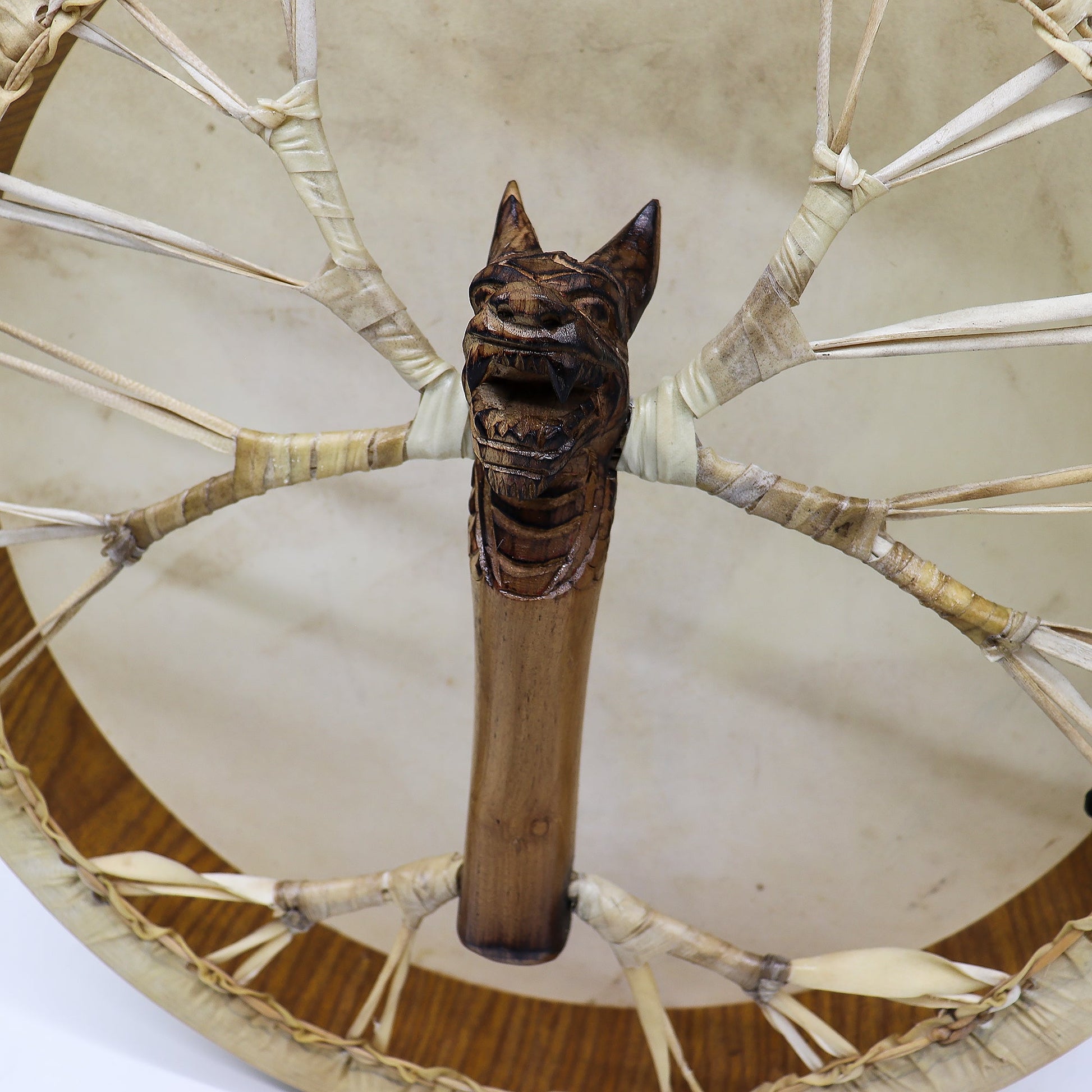 Shaman Frame Drum – Spirit of the Dragon - Positive Faith Hope Love