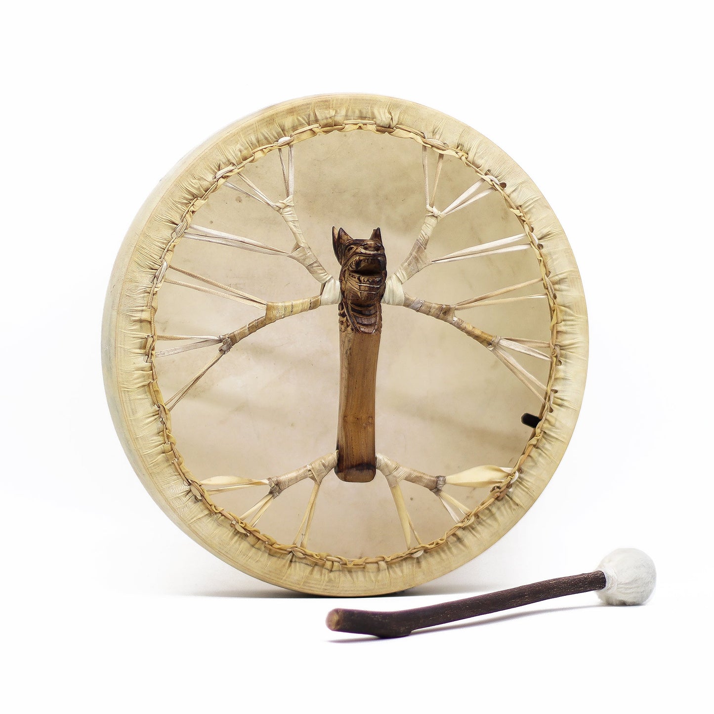 Shaman Frame Drum – Spirit of the Dragon - Positive Faith Hope Love