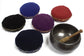 Polished Singing Bowl Velvet Cushion 11Cm 4 featuring natural patterning and unique variations - Positive Faith Hope Love