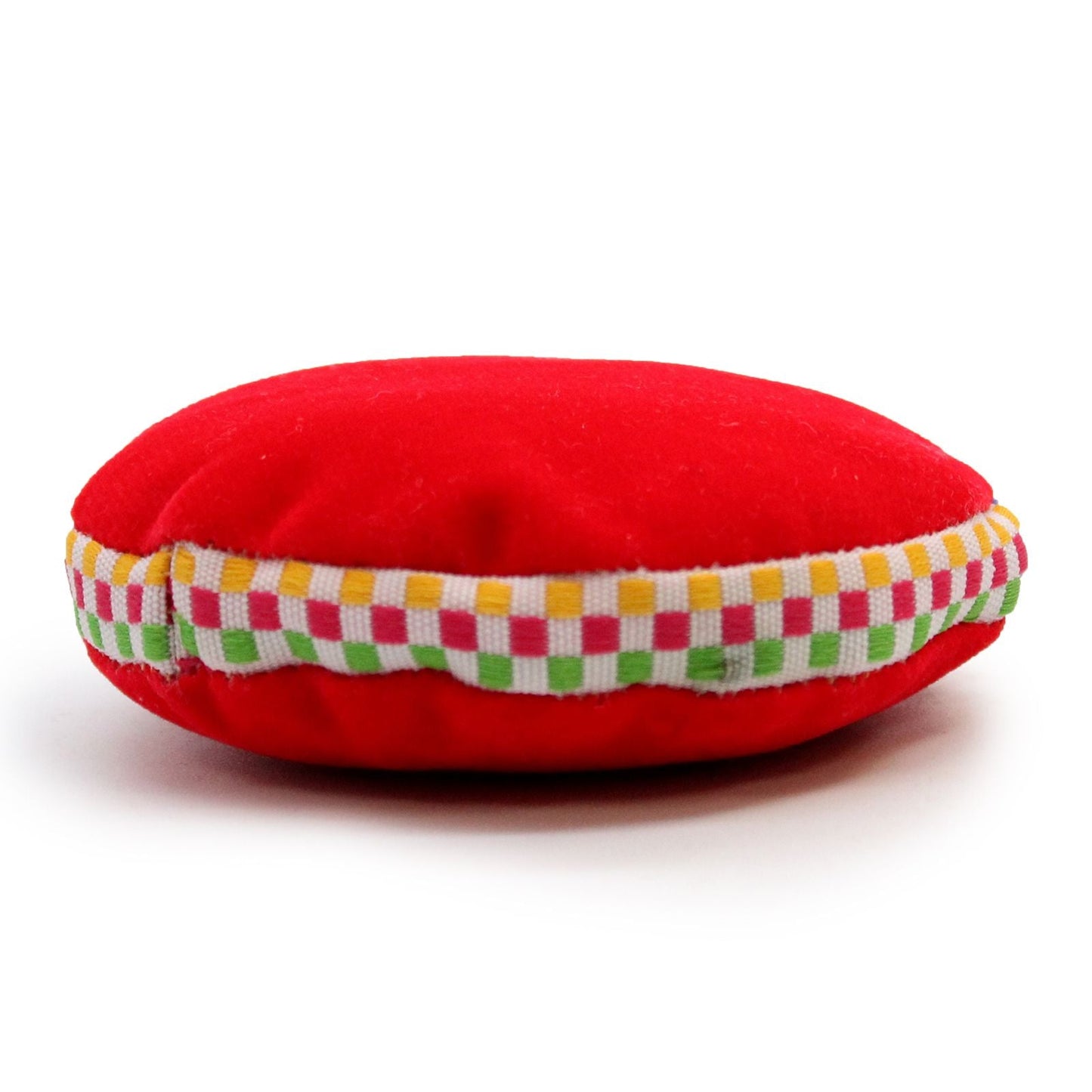 Polished Singing Bowl Velvet Cushion 7Cm 3 featuring natural patterning and unique variations - Positive Faith Hope Love