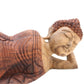 Polished Sleeping Buddha 50Cm 1 featuring natural patterning and unique variations - Positive Faith Hope Love