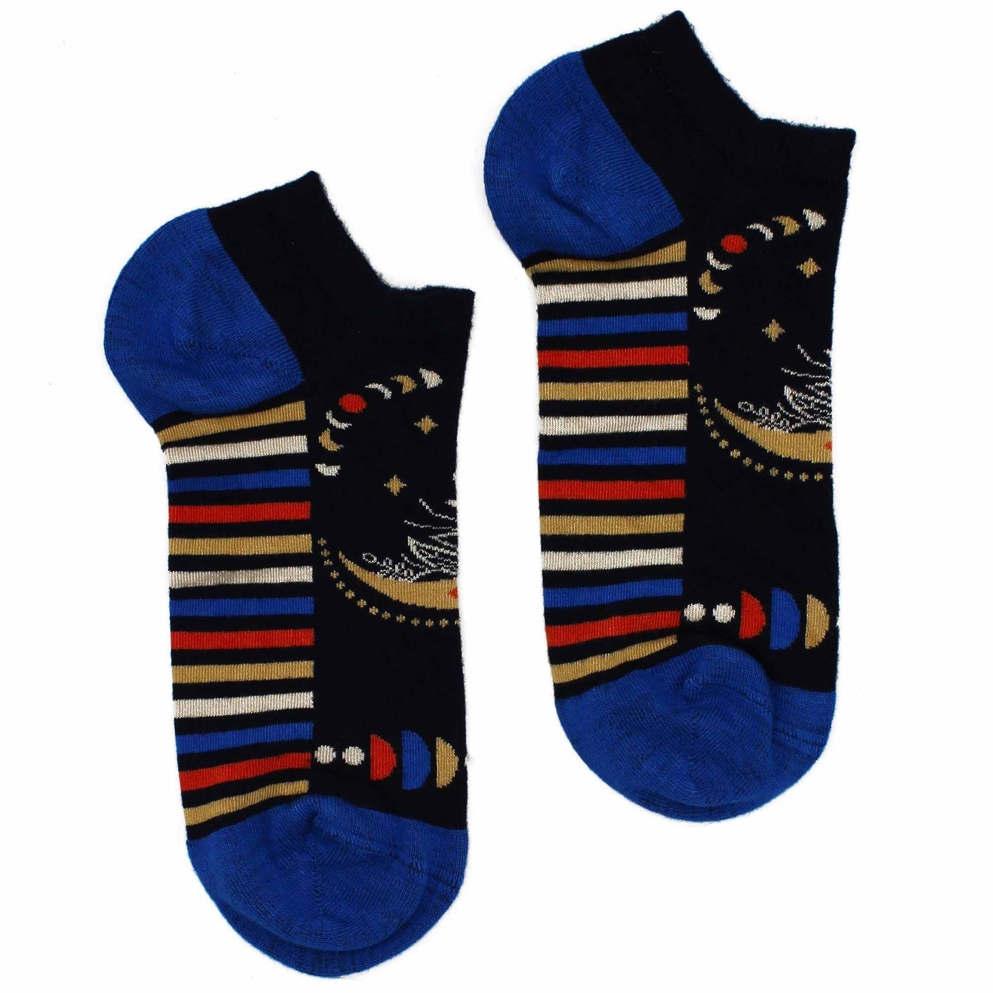 Polished Sm Hop Hare Bamboo Socks Low 35 65 Lunar Phases featuring natural patterning and unique variations - Positive Faith Hope Love