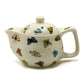 Polished Small Herbal Teapot - Butterflies featuring natural patterning and unique variations - Positive Faith Hope Love