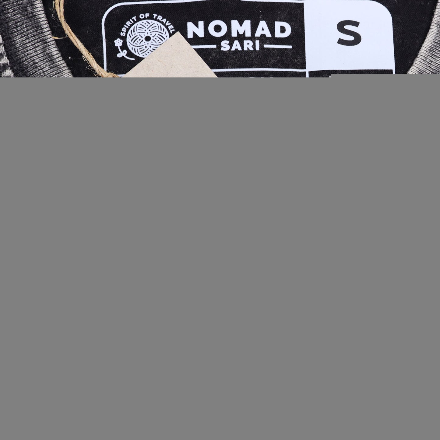 Polished Small Stone Washed T Shirt Mandala Dark Grey featuring natural patterning and unique variations - Positive Faith Hope Love