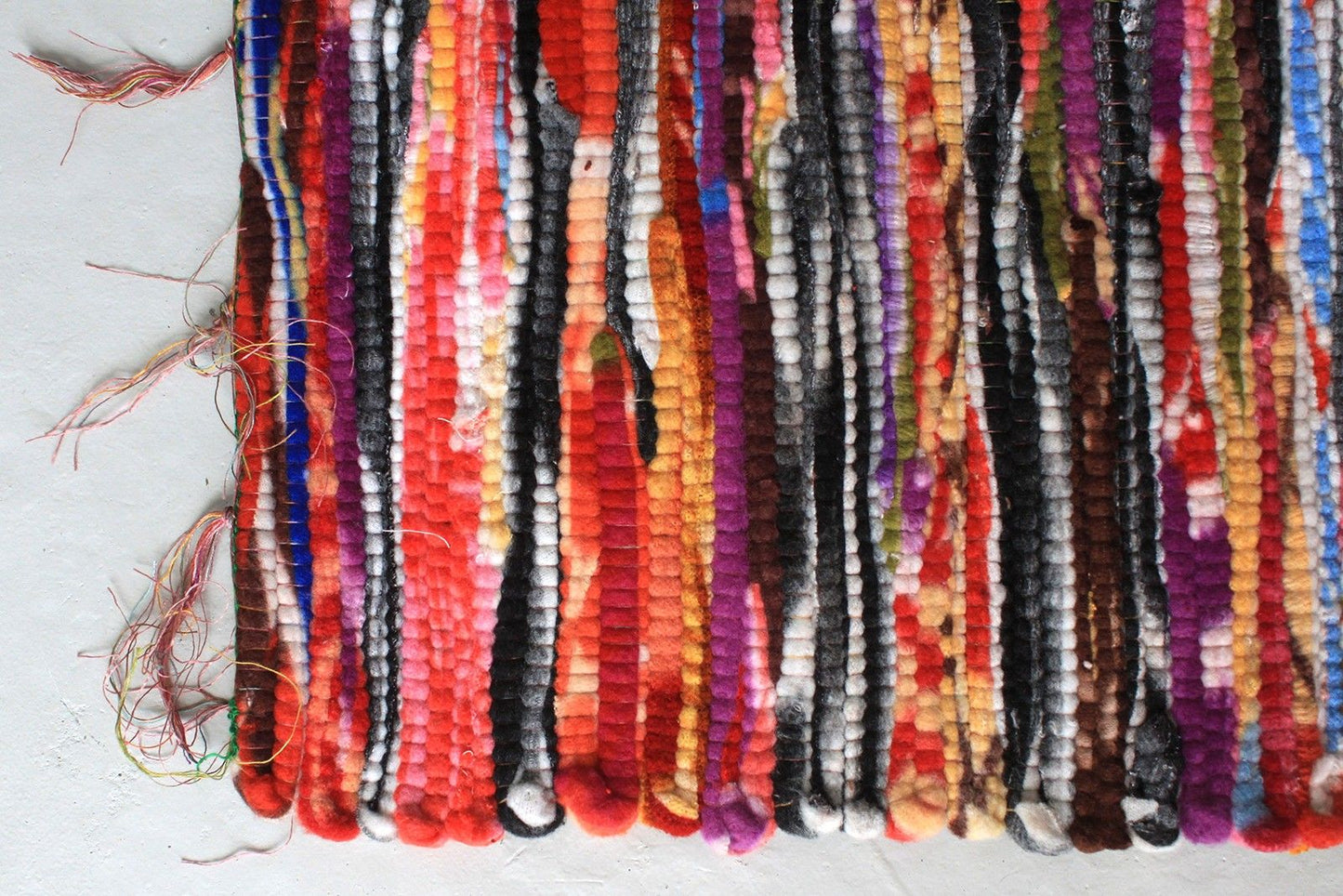 Polished Small Velvet Rug 50X90Cm 3 featuring natural patterning and unique variations - Positive Faith Hope Love