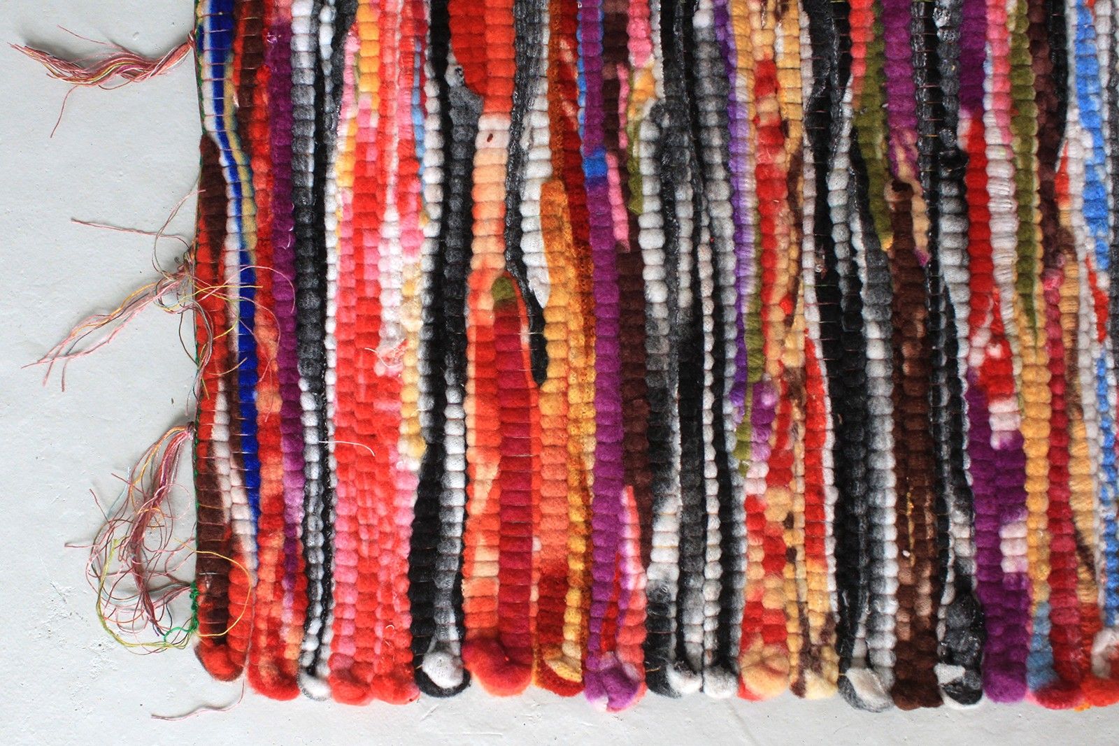 Polished Small Velvet Rug 50X90Cm 3 featuring natural patterning and unique variations - Positive Faith Hope Love