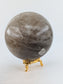 Smokey Quartz Sphere 1139g - Positive Faith Hope Love