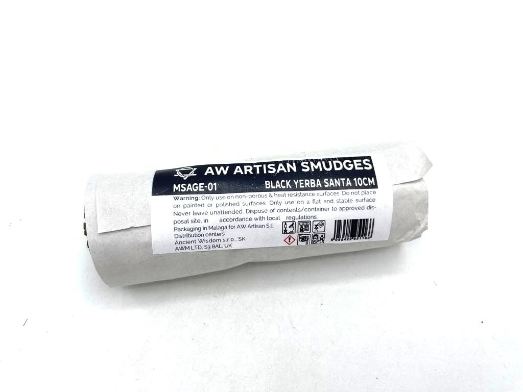 Polished Smudge Stick Black Sage 10Cm 1 featuring natural patterning and unique variations - Positive Faith Hope Love