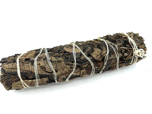 Polished Smudge Stick - Black Sage 15cm featuring natural patterning and unique variations - Positive Faith Hope Love