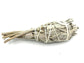 Polished Smudge Stick - White Sage Torch 10cm featuring natural patterning and unique variations - Positive Faith Hope Love