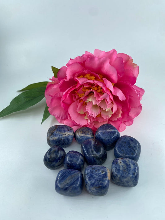 Sodalite - Tumble Stone - Positive Faith Hope Love