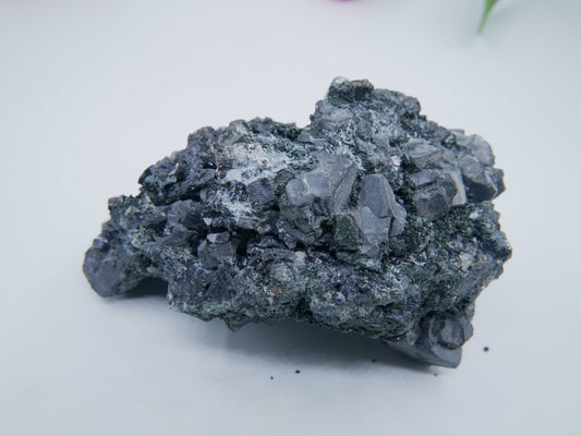 Sphalerite, Galena & Epidote Specimen — 559g - Positive Faith Hope Love