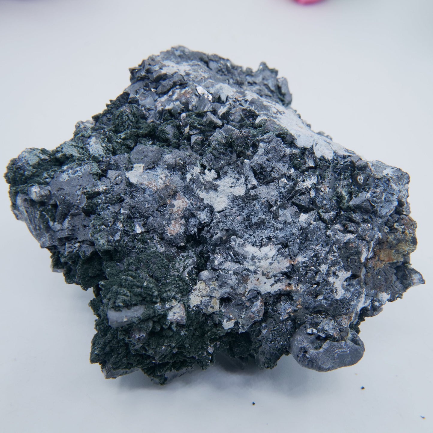 Sphalerite & Galena Specimen — 551g - Positive Faith Hope Love