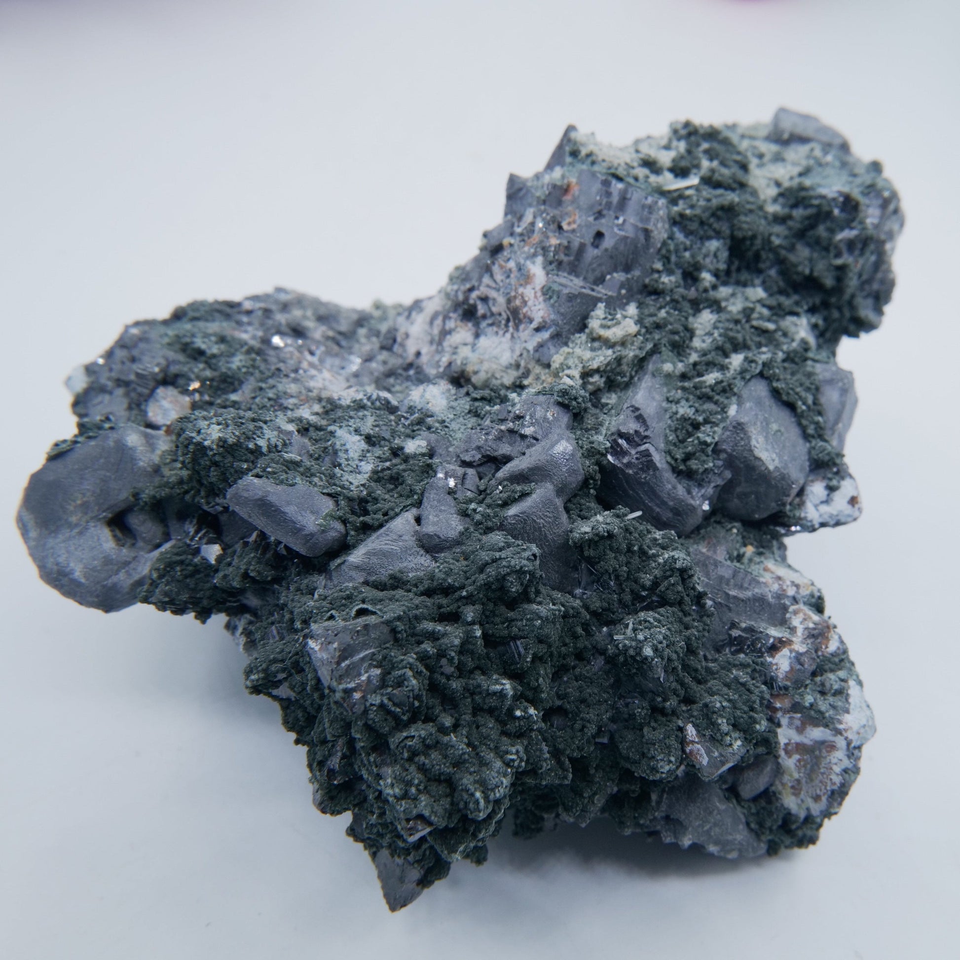 Sphalerite & Galena Specimen — 551g - Positive Faith Hope Love