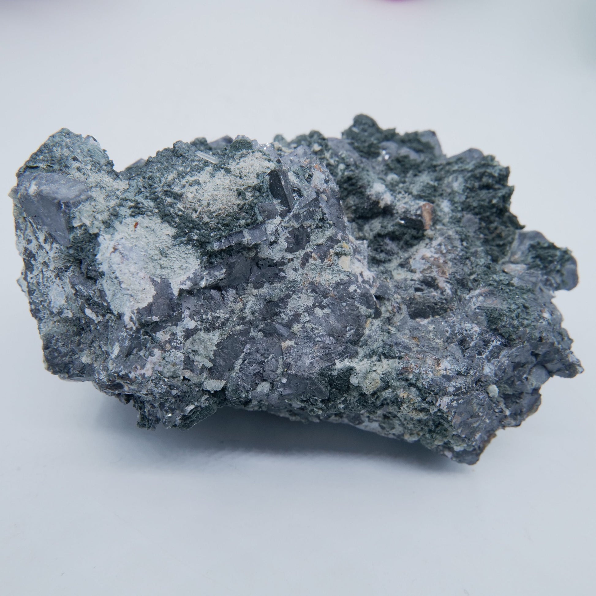 Sphalerite & Galena Specimen — 551g - Positive Faith Hope Love