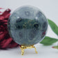 Stromatolite / Kambaba Jasper Sphere — 1110g (94mm) - Positive Faith Hope Love