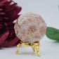 Sunstone Faceted Sphere — 179 g (55 mm) - Positive Faith Hope Love