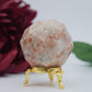 Sunstone Faceted Sphere — 179 g (55 mm) - Positive Faith Hope Love