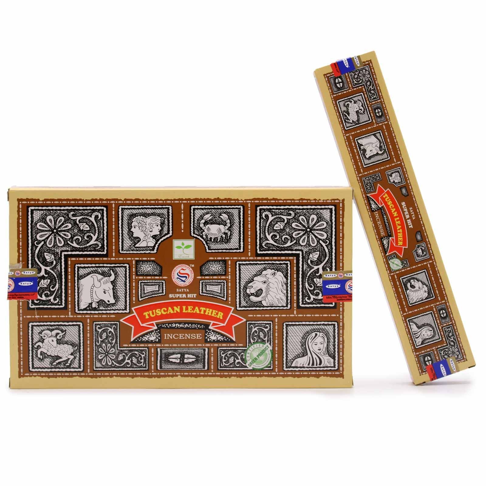 Polished Super Hit Tuscan Leather featuring natural patterning and unique variations - Positive Faith Hope Love