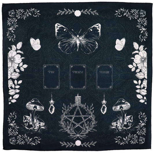 Tarot Reading Cloth - Ancient Witch - Positive Faith Hope Love