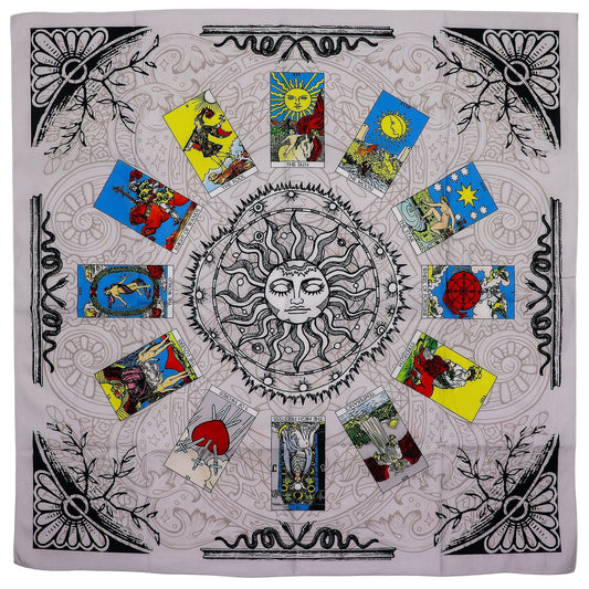 Tarot Reading Cloth - Tree of Life - Positive Faith Hope Love