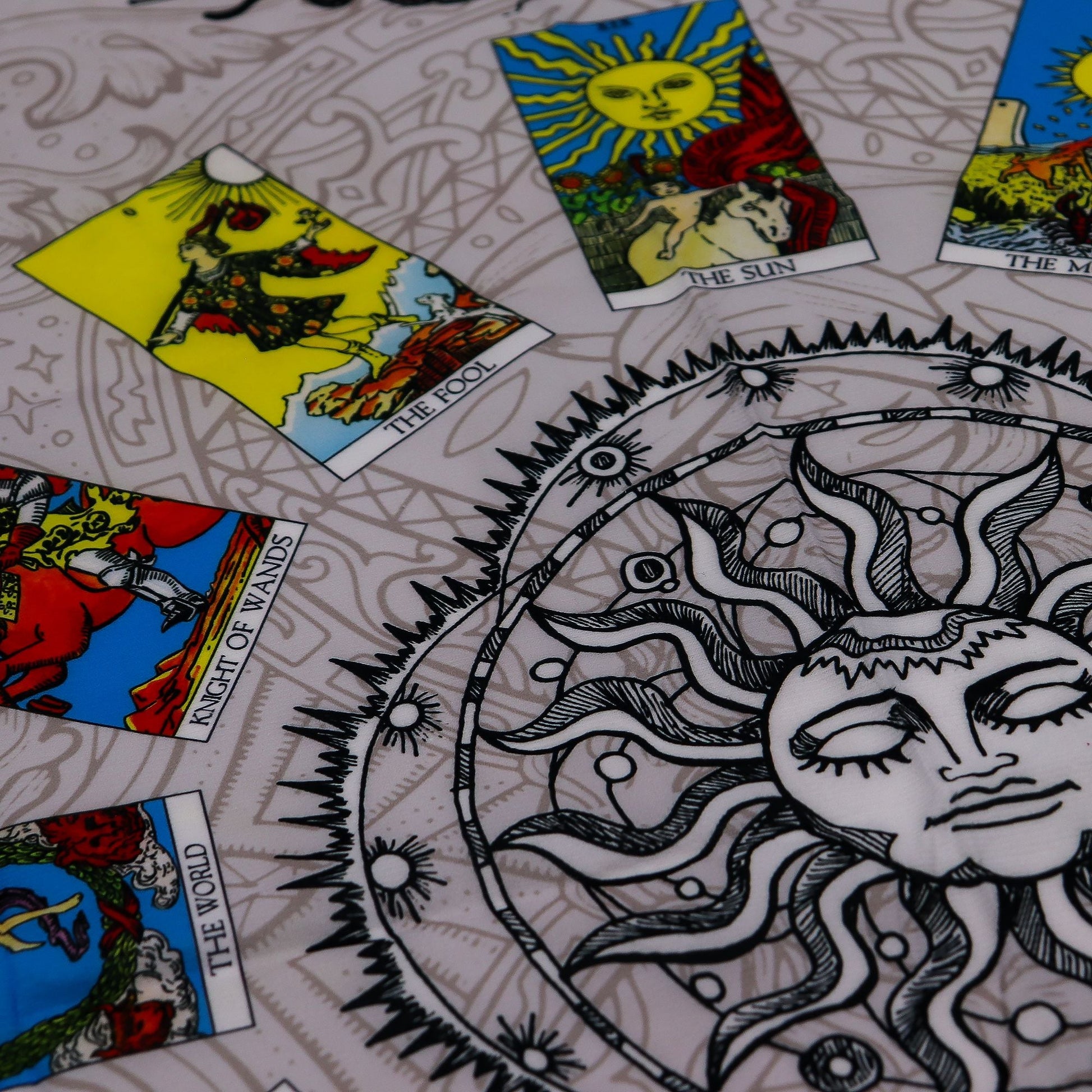 Tarot Reading Cloth - Tree of Life - Positive Faith Hope Love