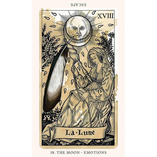 The Medieval Feathers Tarot - Positive Faith Hope Love