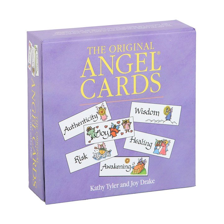 Polished The Original Angel Cards New Edition featuring natural patterning and unique variations - Positive Faith Hope Love