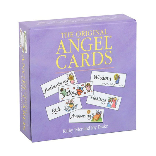 Polished The Original Angel Cards New Edition featuring natural patterning and unique variations - Positive Faith Hope Love