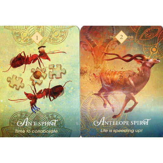 The Spirit Animal Pocket Oracle Tarot - Positive Faith Hope Love