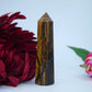 Tiger’s Eye Tower — 100 mm, 116 g - Positive Faith Hope Love