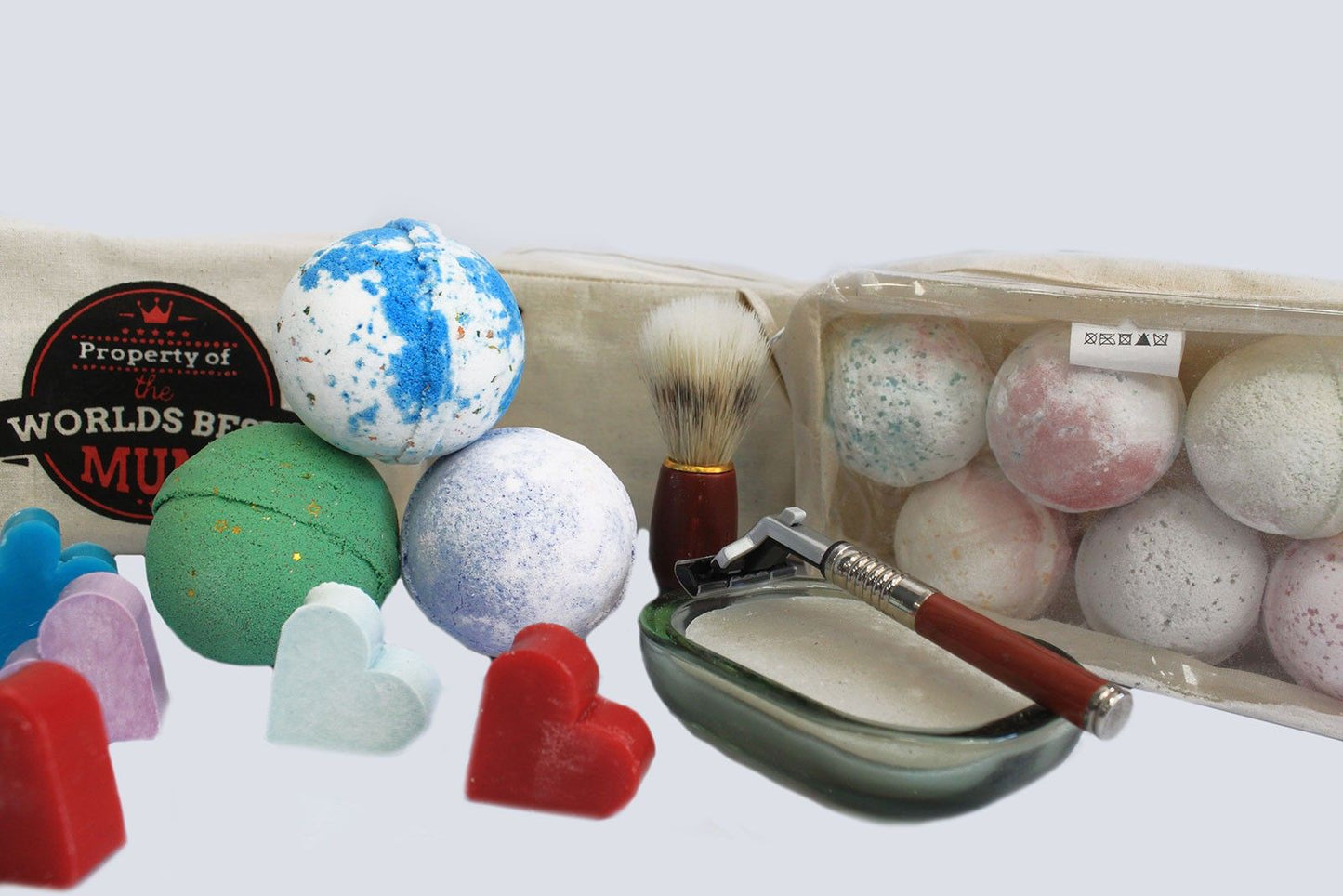 Polished Toiletry Bag Worlds Best Mum featuring natural patterning and unique variations - Positive Faith Hope Love