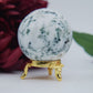 Tree Agate Sphere — 203 g (55 mm) - Positive Faith Hope Love