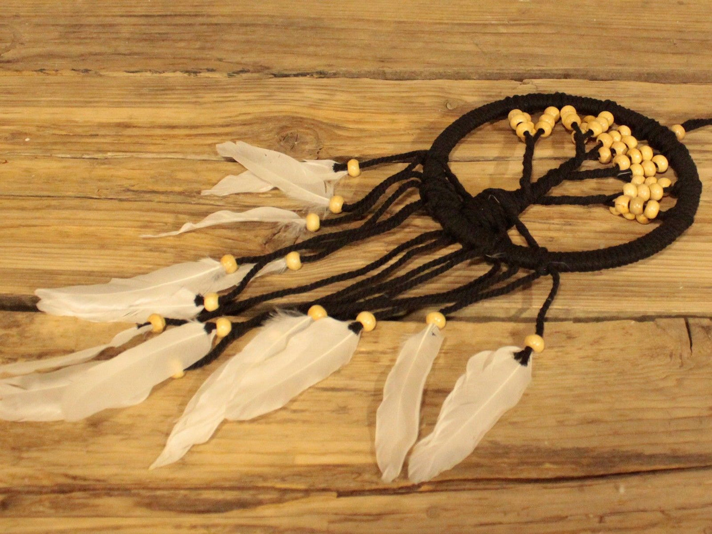 Polished Tree Of Life Dreamcatcher 16Cm Assorted featuring natural patterning and unique variations - Positive Faith Hope Love