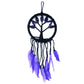 Polished Tree Of Life Dreamcatcher 16Cm Assorted featuring natural patterning and unique variations - Positive Faith Hope Love