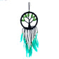 Polished Tree Of Life Dreamcatcher 16Cm Assorted featuring natural patterning and unique variations - Positive Faith Hope Love