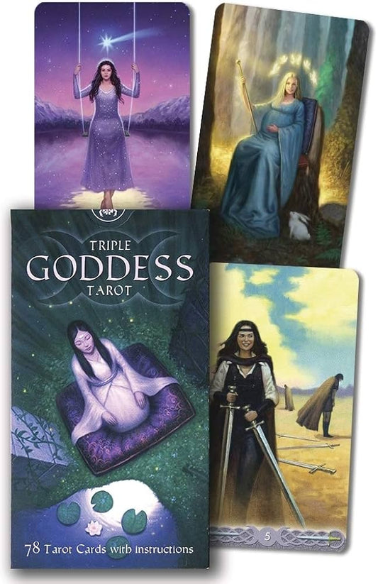 Triple Goddess Tarot tarot deck