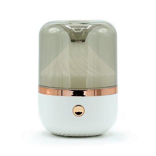 Urban Aroma Diffuser White & Bronze - USB - Colour Change - Positive Faith Hope Love