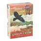 Polished Urban Crow Oracle Cards featuring natural patterning and unique variations - Positive Faith Hope Love