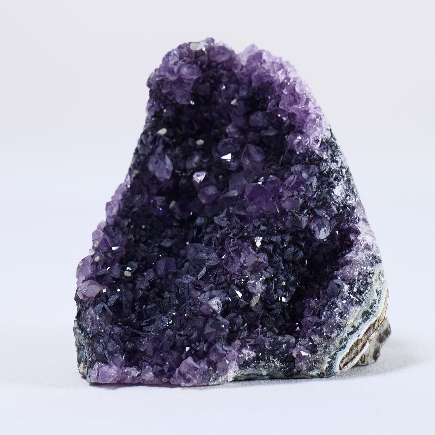 Uruguayan Amethyst Cut Base - Positive Faith Hope Love