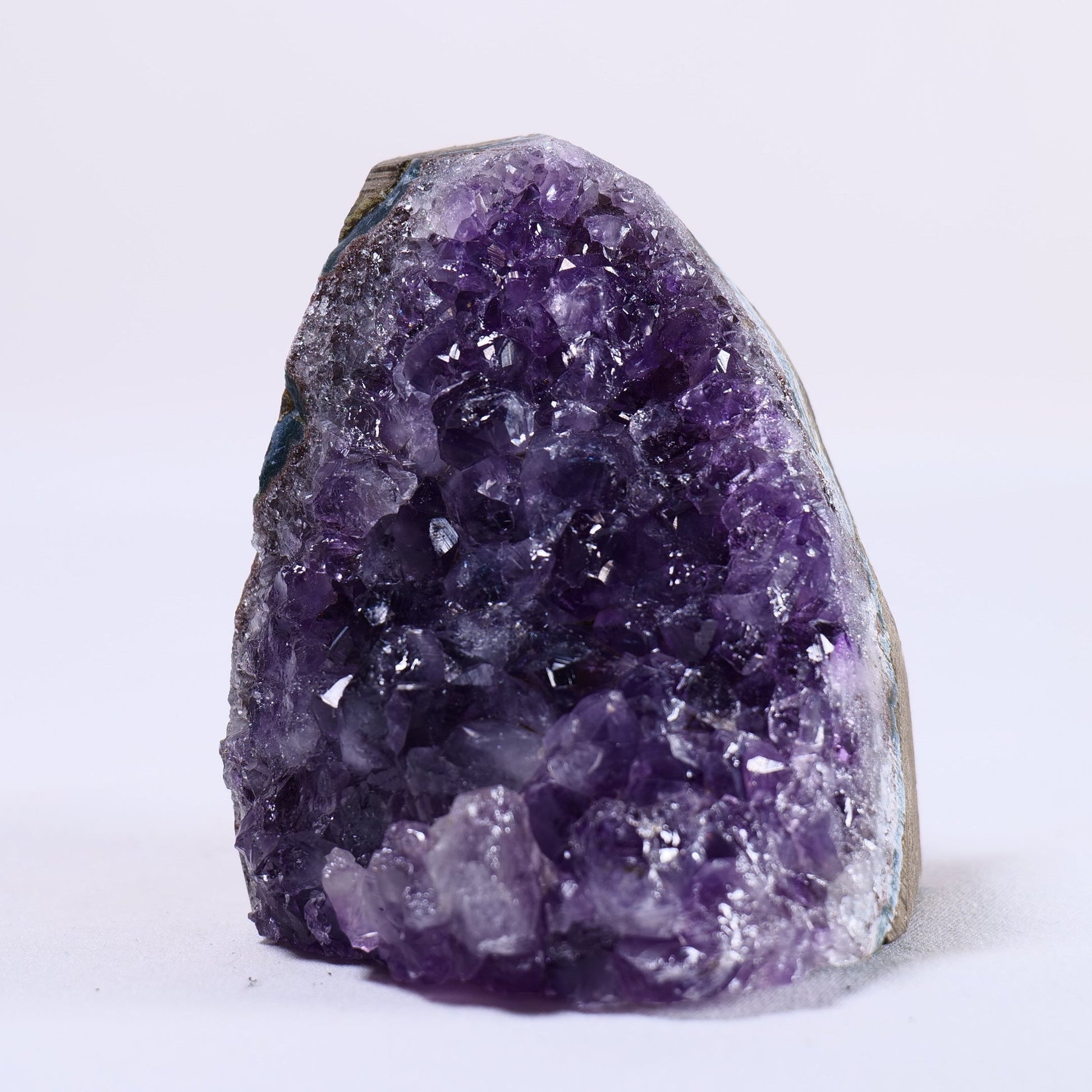 Uruguayan Amethyst Cut Base - Positive Faith Hope Love