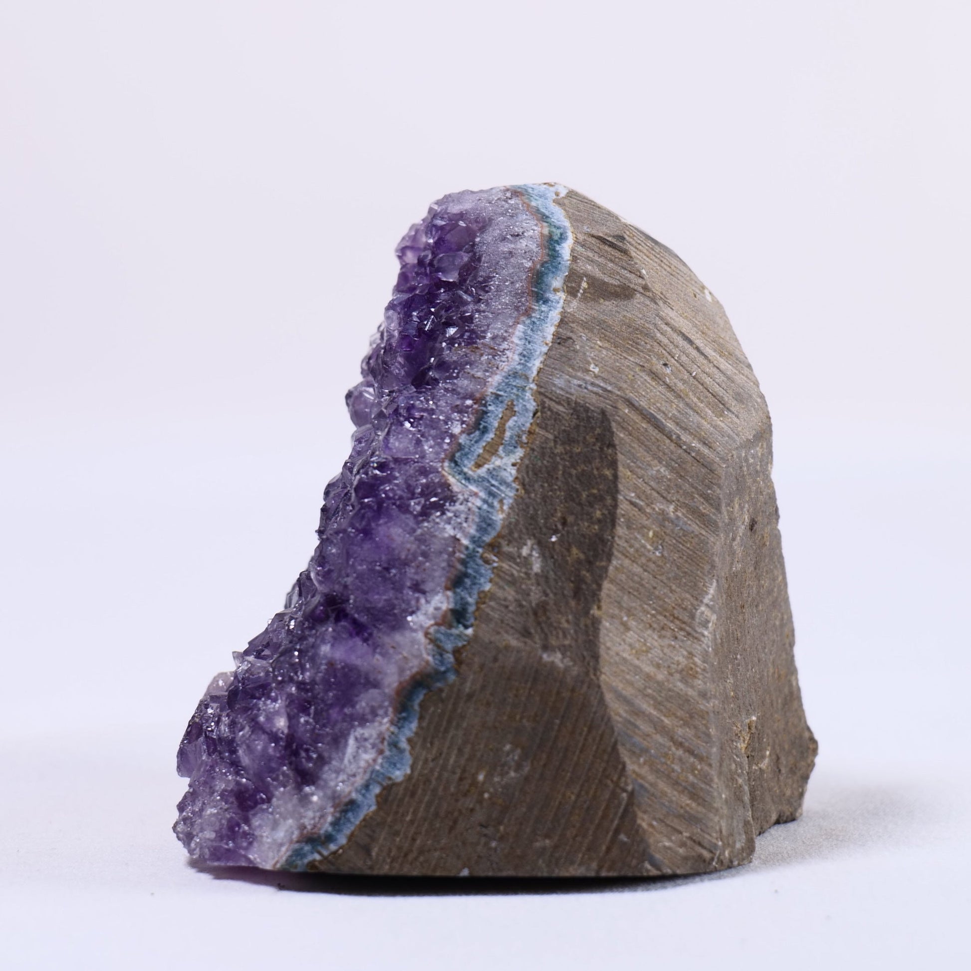 Uruguayan Amethyst Cut Base - Positive Faith Hope Love