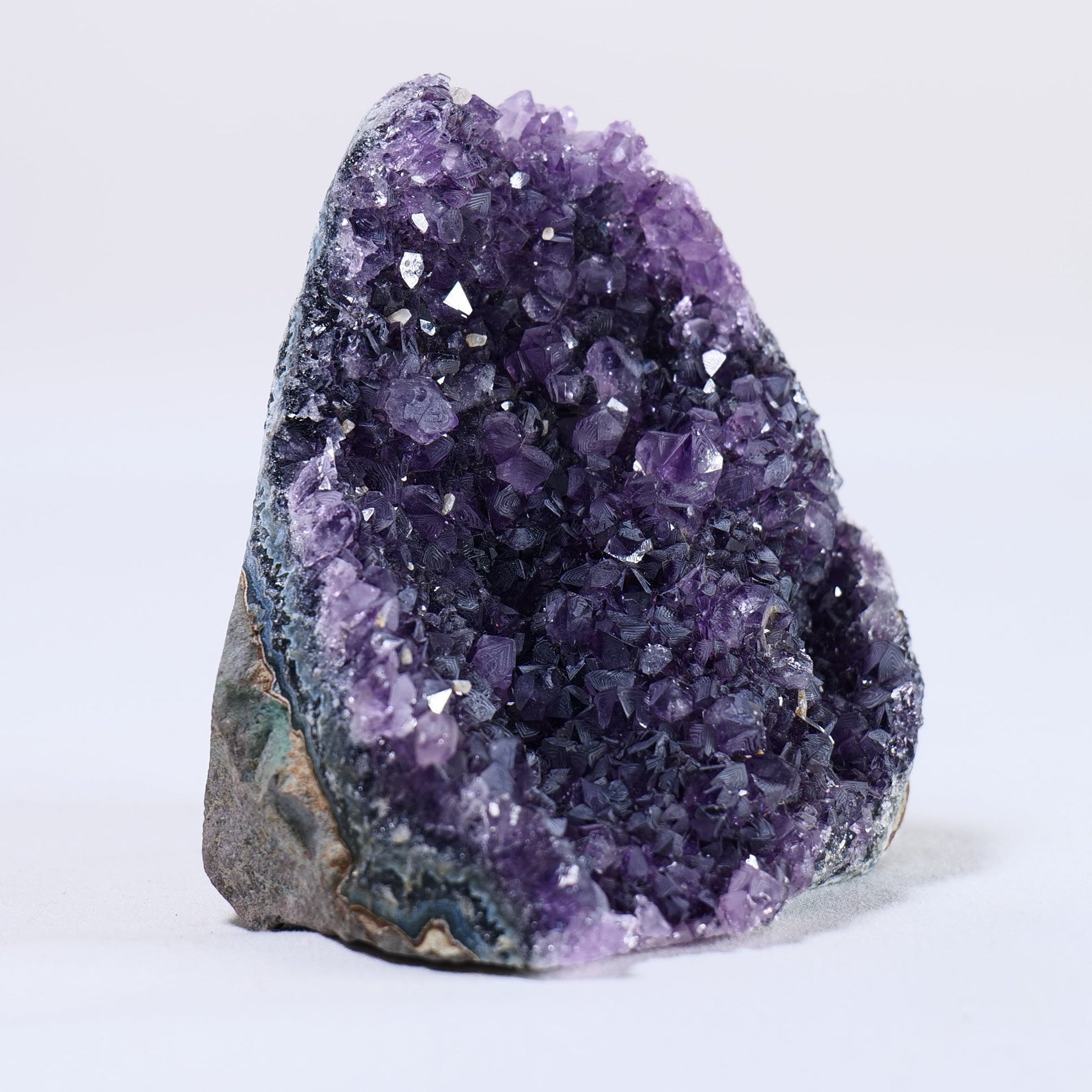Uruguayan Amethyst Cut Base - Positive Faith Hope Love