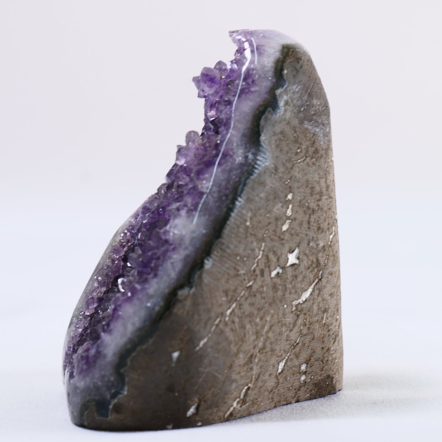 Uruguayan Polished Amethyst Geode