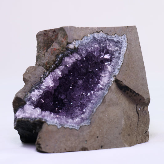 Uruguayan Polished Amethyst Geode